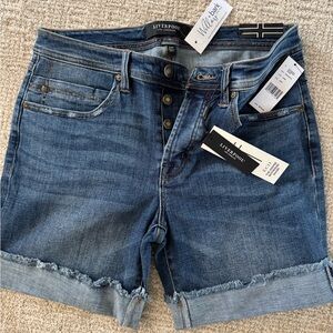 Liverpool Blue Jean Shorts